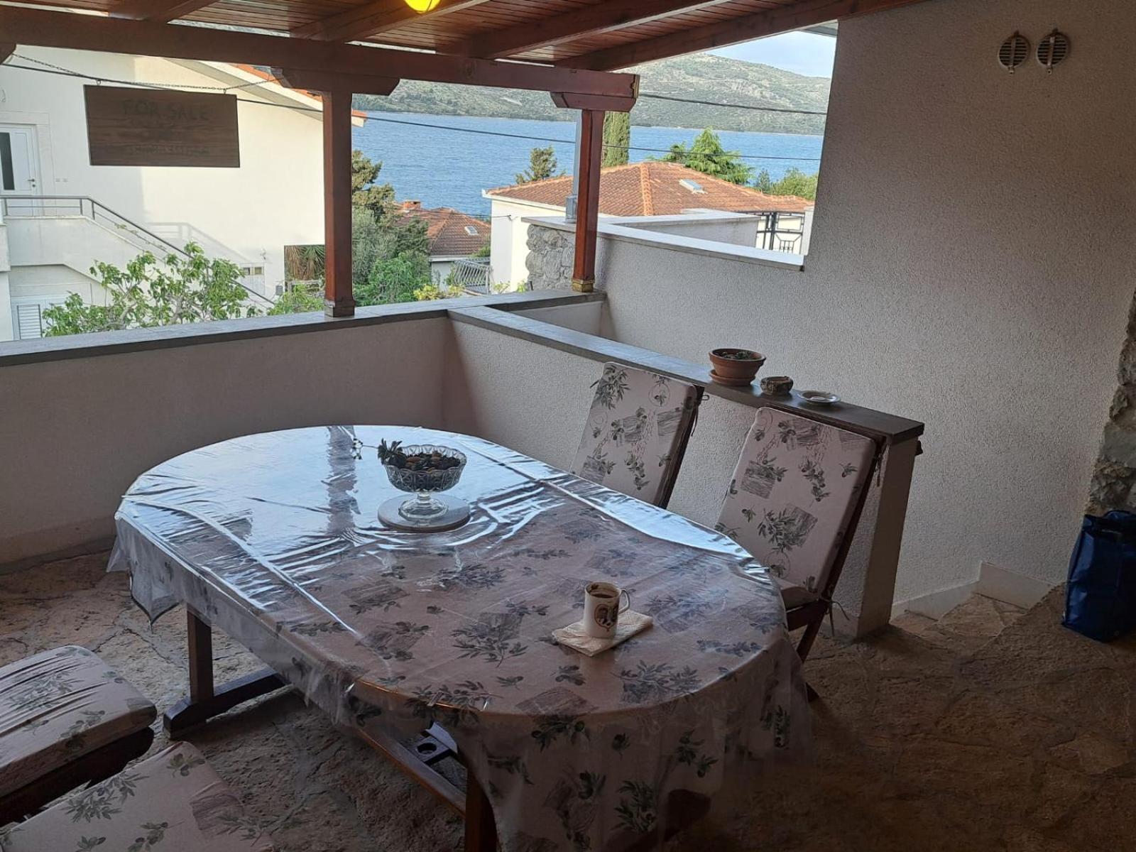 Villa Apartments Oliva Seget Vranjica Exteriér fotografie